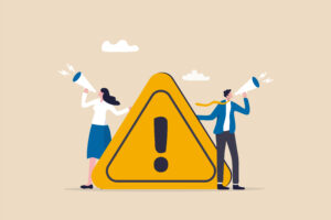 two people warn borrowers about dangers of missing payments after restart