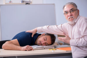 old man claims college student is an irresponsible loan borrower