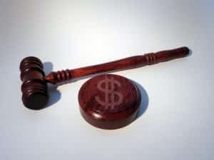 lawyer gavel money
