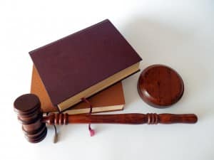 law books gavel