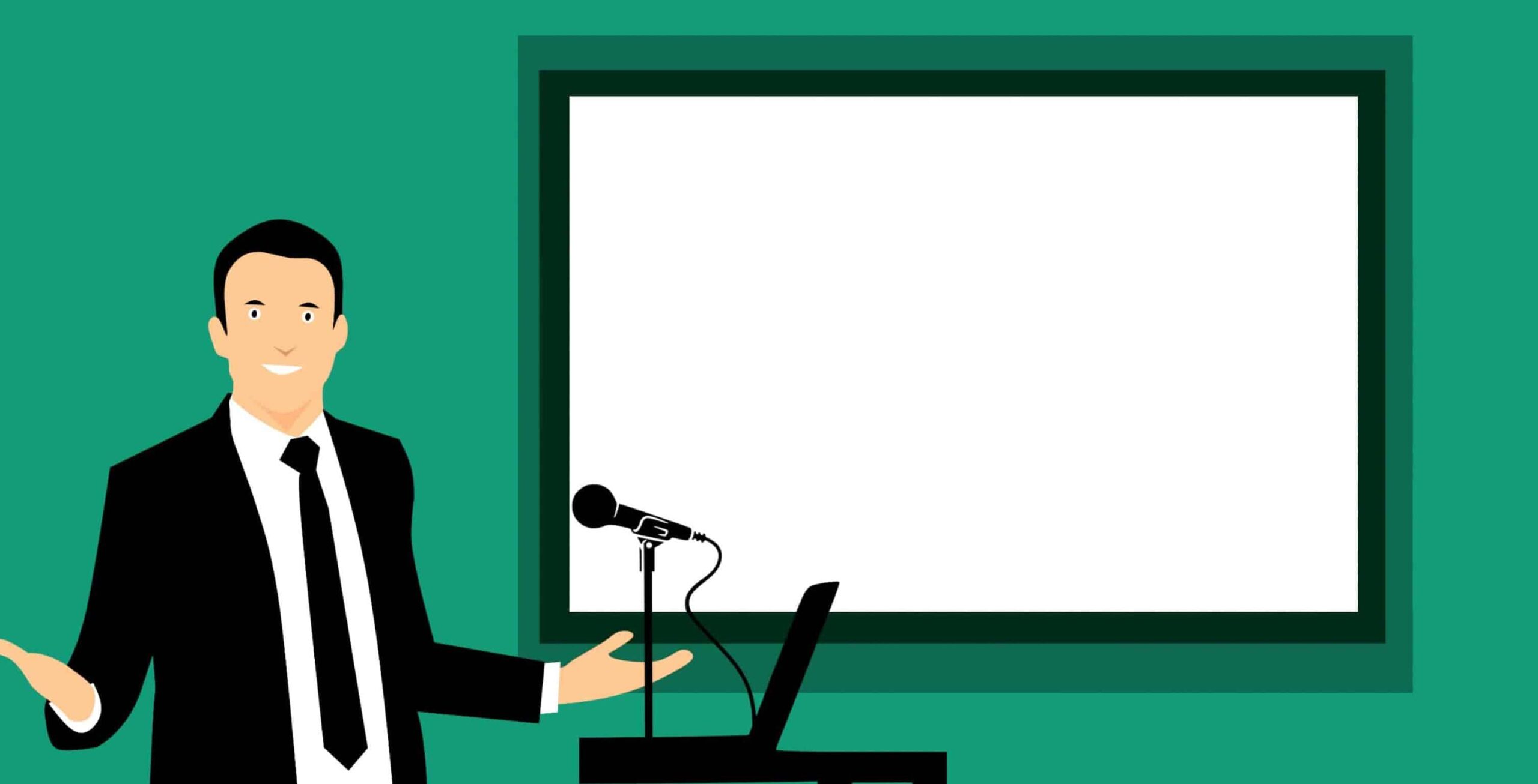 Image of Speaker Michael Lux at a Student Loan Presentation