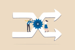 SAVE borrower and REPAYE borrower turn gear to change IDR repayment plans